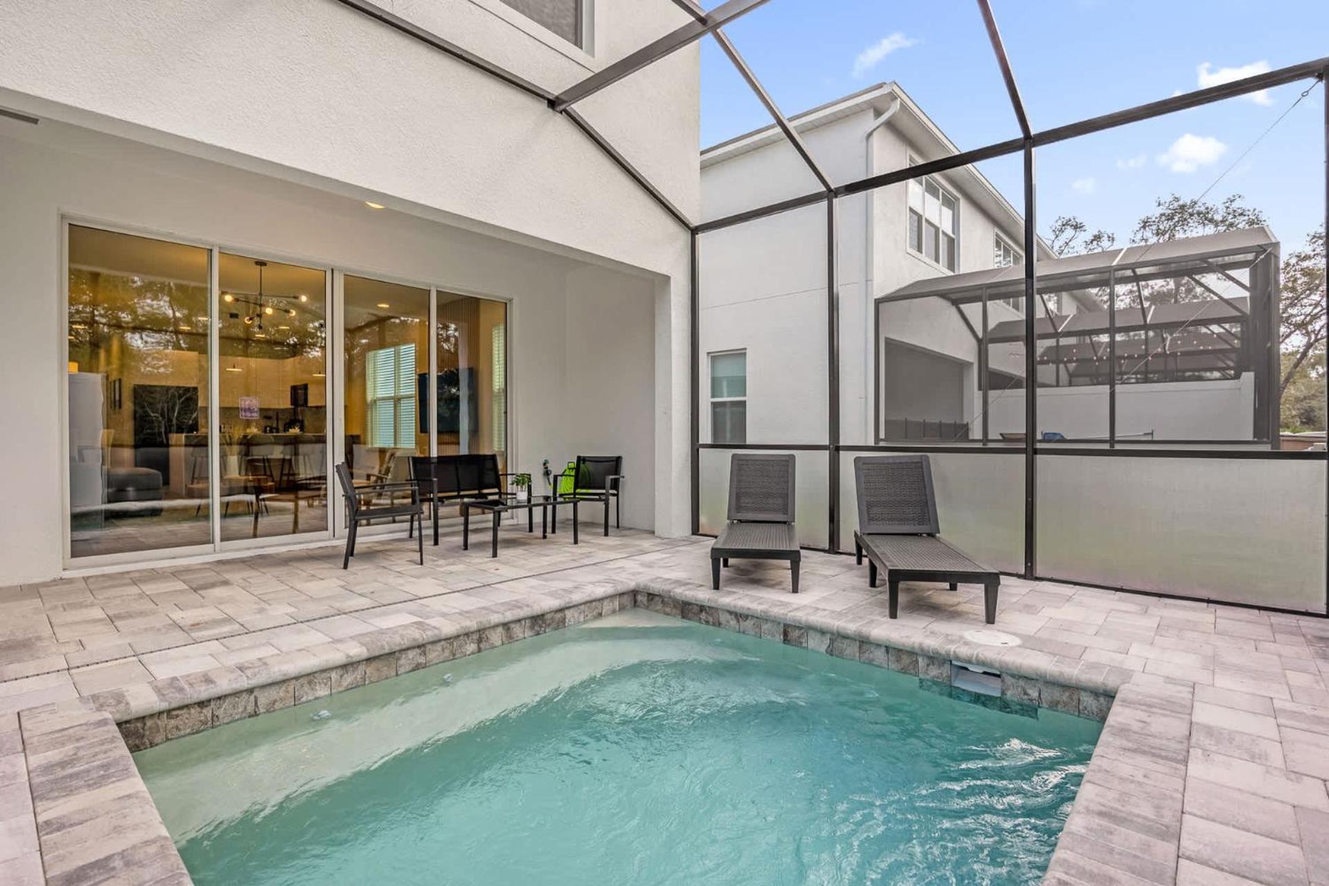 Upstay - Modern Home W Pool In New Development Орландо Экстерьер фото